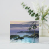 穏やかな手のひら ポストカード (スタンド正面)