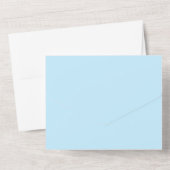 穏やかな挨拶 オールインワン招待状 (裏面)