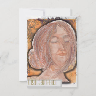 穏やかな挨拶 ノートカード