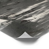 穏やかな散歩 ポスター (角)