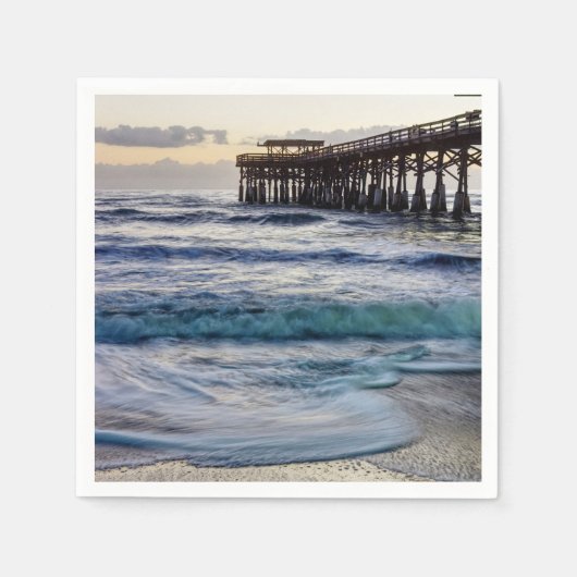 穏やかな新年 スタンダードカクテルナプキン (正面)