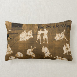 穏やかな方法"投球"の枕 ランバークッション