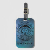 穏やかな旅行 ラゲッジタグ (正面縦)