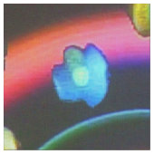 穏やかな旋回 ファブリック (クローズアップ)