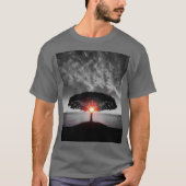 穏やかな日の出 Tシャツ (正面)