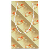 穏やかな日本の金魚 スモールペーパーバッグ (裏面)