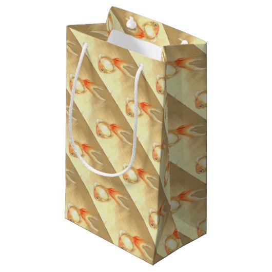 穏やかな日本の金魚 スモールペーパーバッグ (正面アングル)