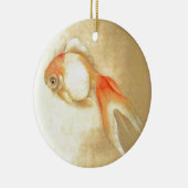 穏やかな日本の金魚 セラミックオーナメント (右)