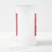 穏やかな曇らされたガラスのビールのジョッキを保って下さい フロストグラスビールジョッキ (中央)