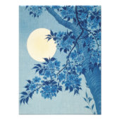 穏やかな月明かりのさくらんぼの花 フォトプリント            (正面)