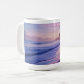 穏やかな朝のマグカップ – 落ち着いて、ゆっくり飲む! コーヒーマグカップ (正面左)