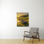 穏やかな朝の日の出 タペストリー (インサイチュ)