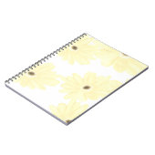 穏やかな朝の黄色い花 ノートブック (左側)