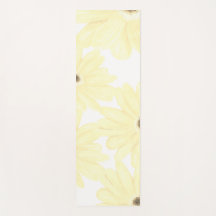 穏やかな朝の黄色い花