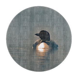 穏やかな朝 カッティングボード