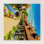 穏やかな村の脱出 ジグソーパズル (横)