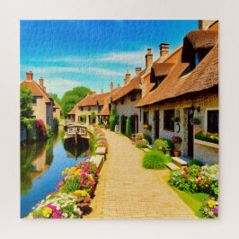 穏やかな村の脱出 ジグソーパズル