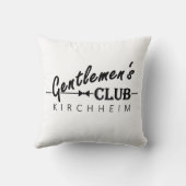 穏やかな枕"Kirchheim " クッション (裏面)