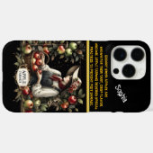 穏やかな果樹園で新鮮なリンゴを収穫する Case-Mate iPhoneケース (裏面 (横))