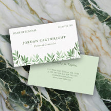 穏やかな柔らかい緑の離れセラピストカウンセラー