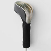 穏やかな柳の木の反射自然アート（13） ゴルフヘッドカバー (アングル)