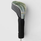 穏やかな柳の木の反射自然アート（9） ゴルフヘッドカバー (アングル)