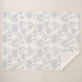 穏やかな森のワンダーランド シェルパブランケット (正面(横))