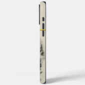 穏やかな森の中のオオカミポートレート Case-Mate iPhoneケース (裏面 / 左)