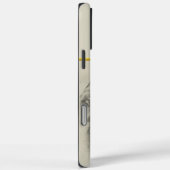 穏やかな森の中のオオカミポートレート Case-Mate iPhoneケース (裏面 / 右)