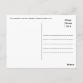 穏やかな樹上性の優雅さ ポストカード (裏面)