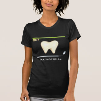 穏やかな歯科歯の鏡のブラシ Tシャツ