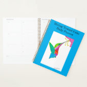 穏やかな毎日のプランナースパイラルに向かう プランナー手帳 (ディスプレー)