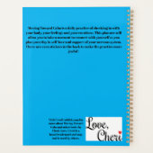 穏やかな毎日のプランナースパイラルに向かう プランナー手帳 (裏面)