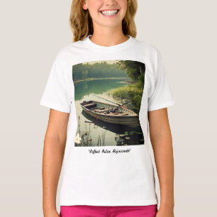 「穏やかな水が待っている」 Tシャツ