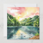 穏やかな水色マウンテンリバーサンライズ (正面)