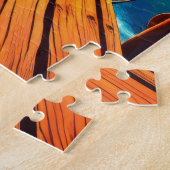 穏やかな水辺の子供たち ジグソーパズル (側面)