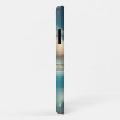 穏やかな水面に映る空の美景 - 夢のようなブルー Case-Mate iPhoneケース (裏面/右)