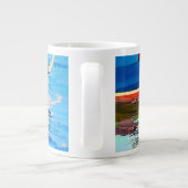 穏やかな水 ジャンボコーヒーマグカップ (裏面)