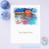 穏やかな水 チラシ (シングル)