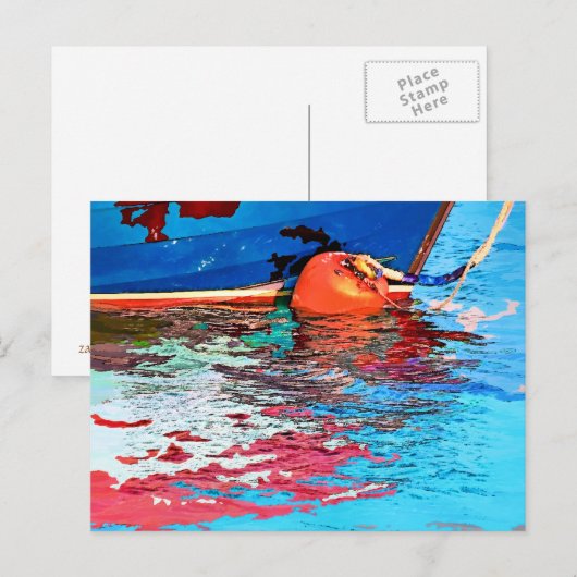 穏やかな水 ポストカード (正面/裏面)