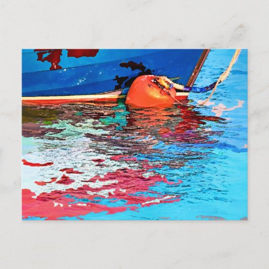 穏やかな水 ポストカード (正面)