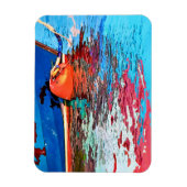 穏やかな水 マグネット (縦)