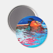 穏やかな水 マグネット (正面/裏面)