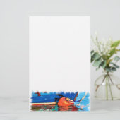 穏やかな水 便箋 (スタンド正面)