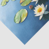 穏やかな池に浮かぶ睡蓮 薄葉紙 (詳細)