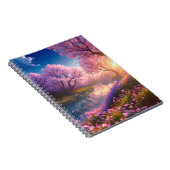 穏やかな河花の天国 ノートブック (右側)