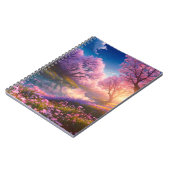 穏やかな河花の天国 ノートブック (左側)