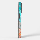 穏やかな波 – 魚カラフルの鱗の電話ケース Case-Mate iPhoneケース (裏面 / 右)