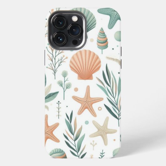 穏やかな海の世界 iPhoneケース (裏面)