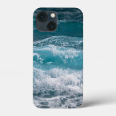 穏やかな海の動きにインスパイアされたプレミアム Case-Mate iPhoneケース (裏面)
